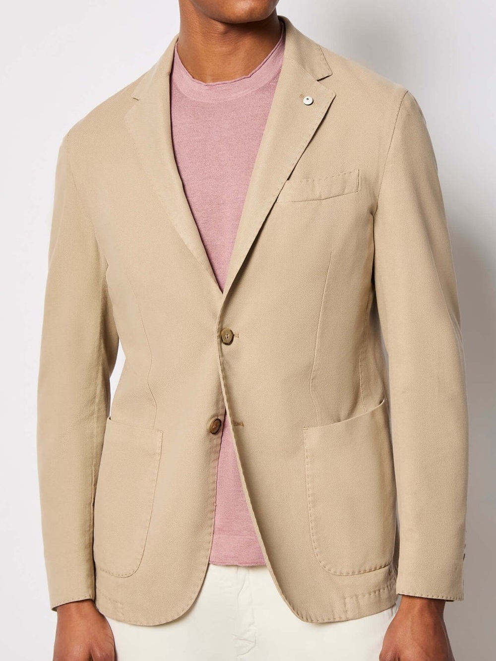 L.B.M. 1911 Sport Jacket  Cotton Linen Sz56R